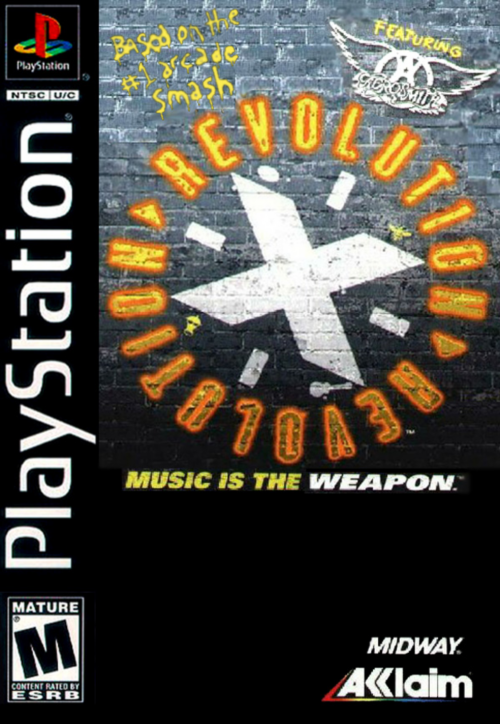 Revolution X - Music Is the Weapon (USA) Cover